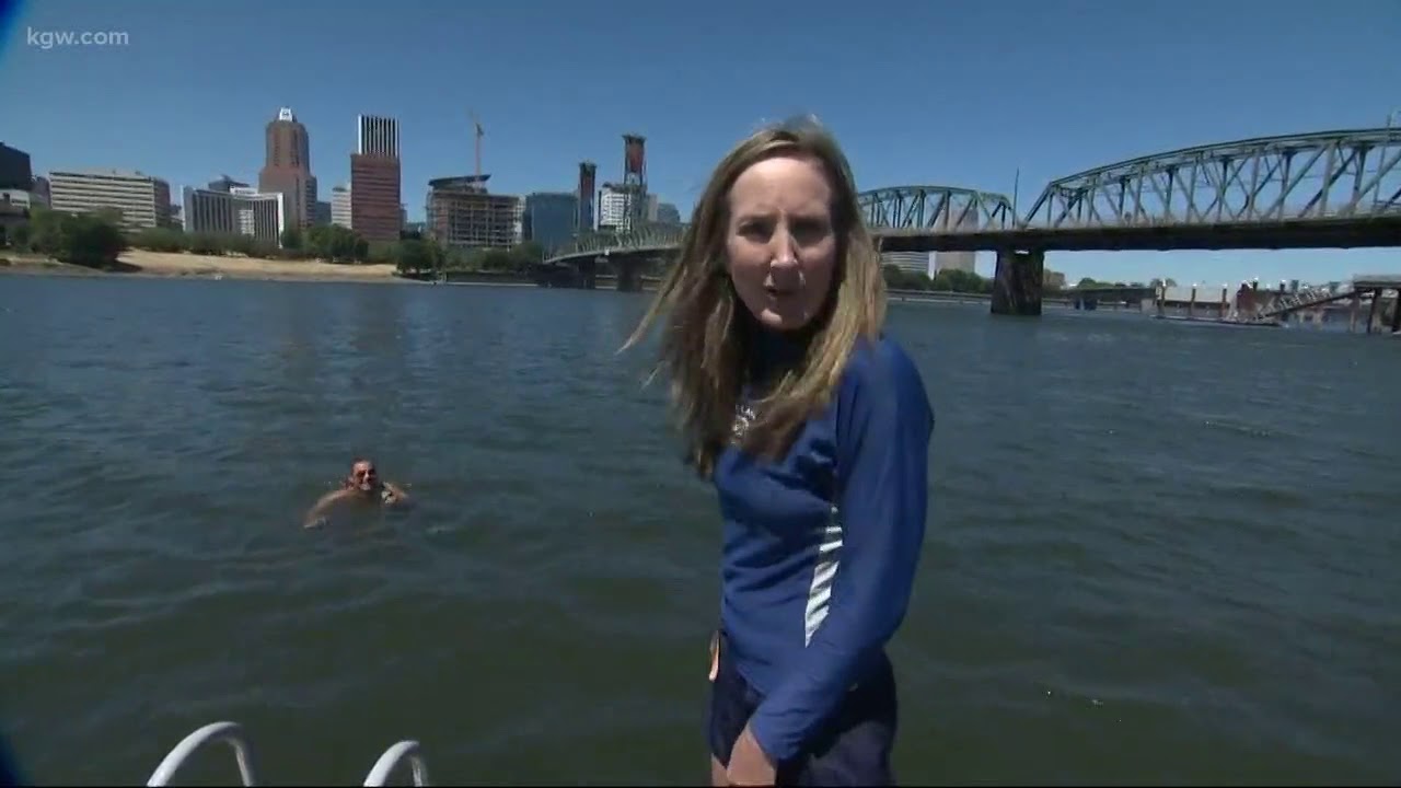 Nonprofit promotes swimming in Willamette River