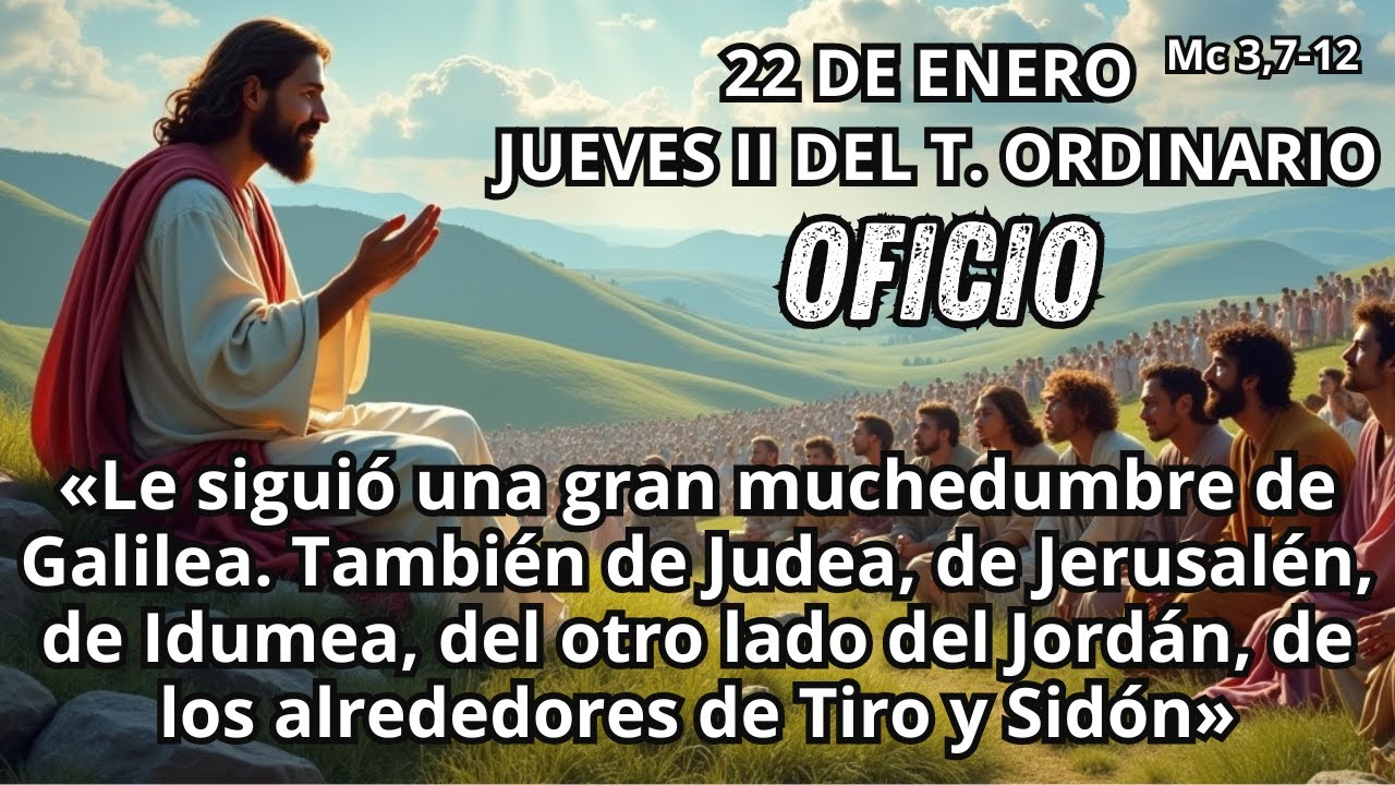 OFICIO DE LECTURA  Jueves 22 de Enero de 2026