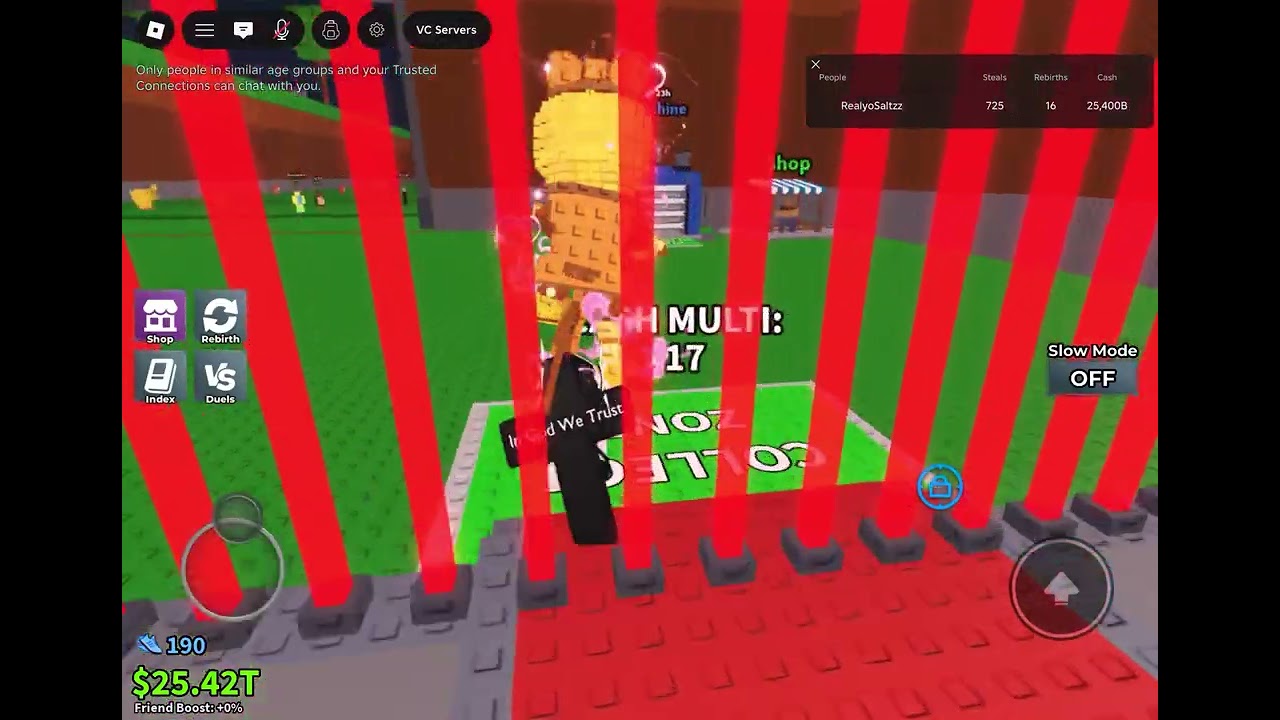 Lucky admin abuse