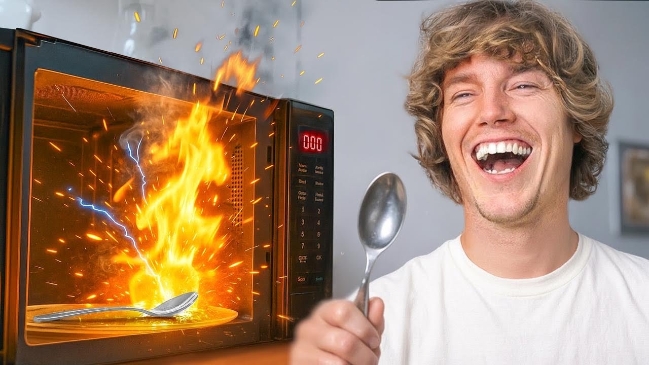 Microwaving Metal Until It Explodes!