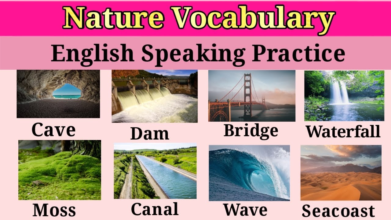 Nature Words : 45 Useful Nature Vocabulary in English to Urdu | nature places vocabulary |