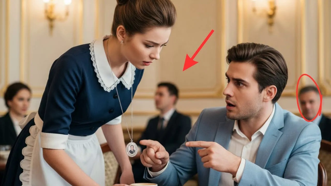 Biedna kelnerka przyniosła kawę… a milioner zamarł.