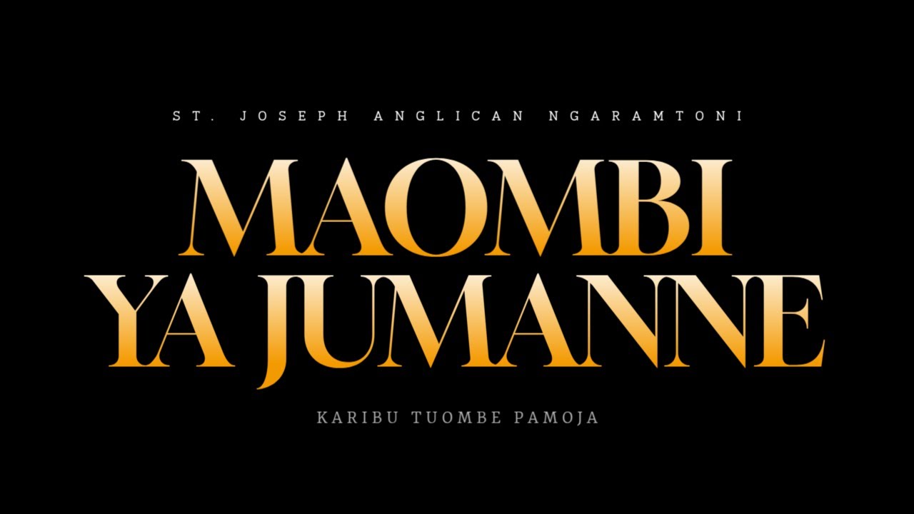 MAOMBI YA JUMANNE | 11 NOVEMBER 2025