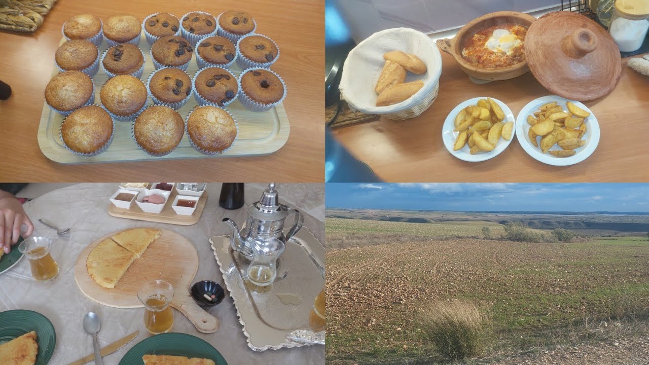 روتين يوم السبت 🌿 روتين مطرطق 🌿 تنظيف البيت ☘️ شاركت معاكم كاب كيك 🧁 خريجة للغابة 🍂