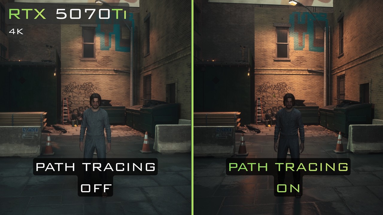 Control Resonant Path Tracing ON vs OFF | RTX 5070 Ti | Graphics and Performance Comparison