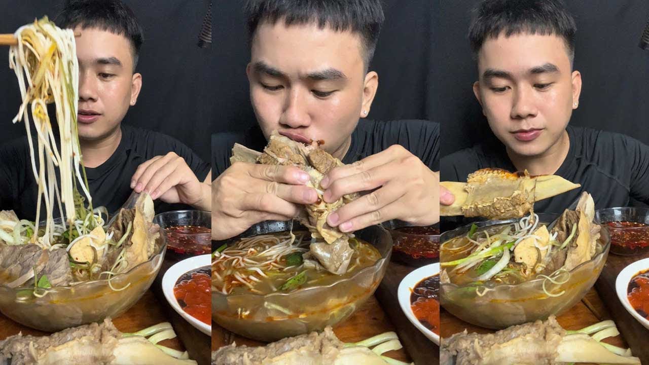Tô Bún Bò Sườn Cây Quá Đã | Bún Bò - Vietnamese Beef Noodle Soup