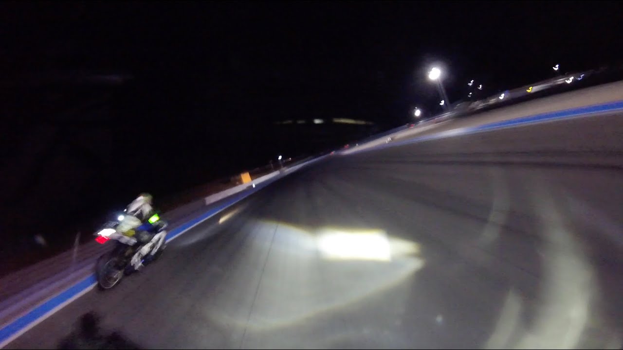 Niccol&ograve; Canepa On Board at Paul Ricard by night!! Yamaha R1 Gmt94