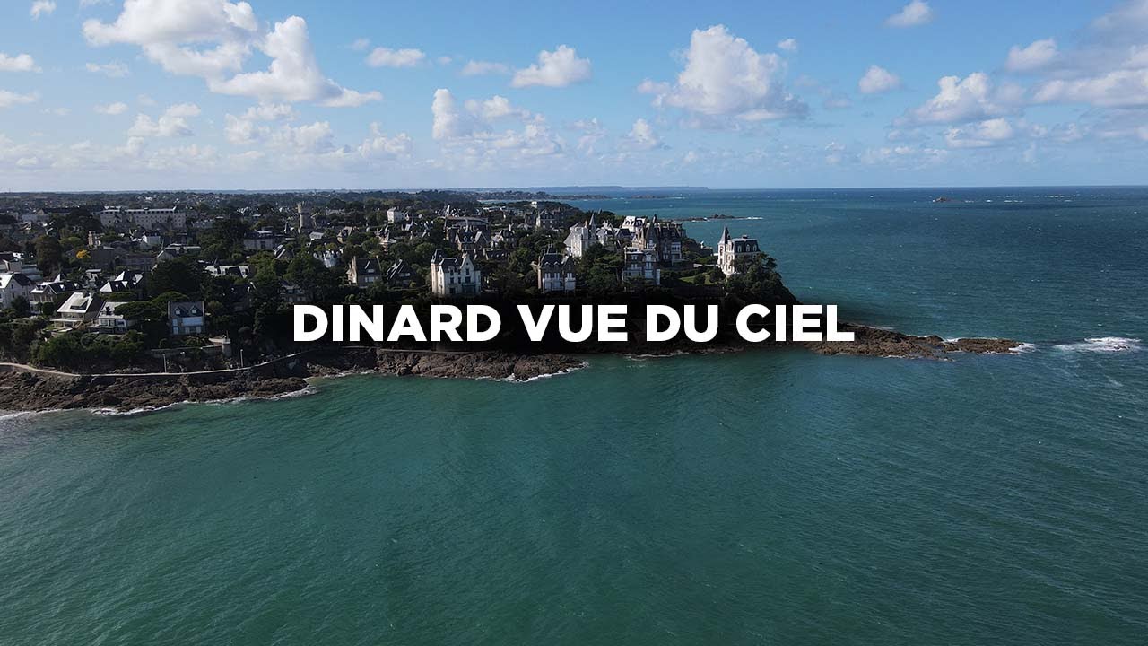 Dinard vue du ciel