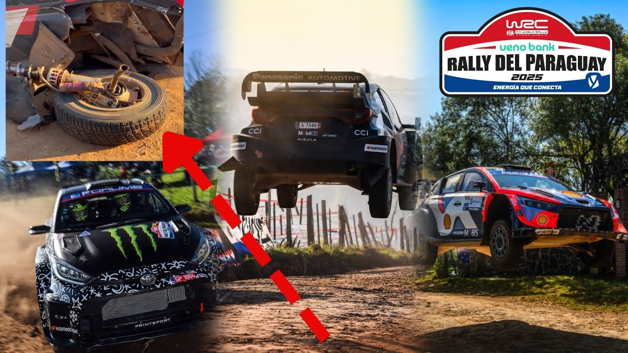 WRC UENO RALLY DEL PARAGUAY 2025 - BIG ACTION MAX ATTACK & PURE SOUND RAW PARAGUAY 🇵🇾