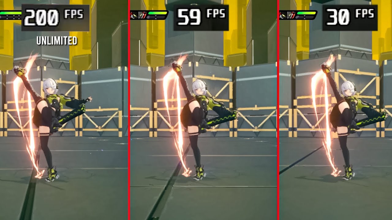 Zenless Zone Zero FPS Comparison