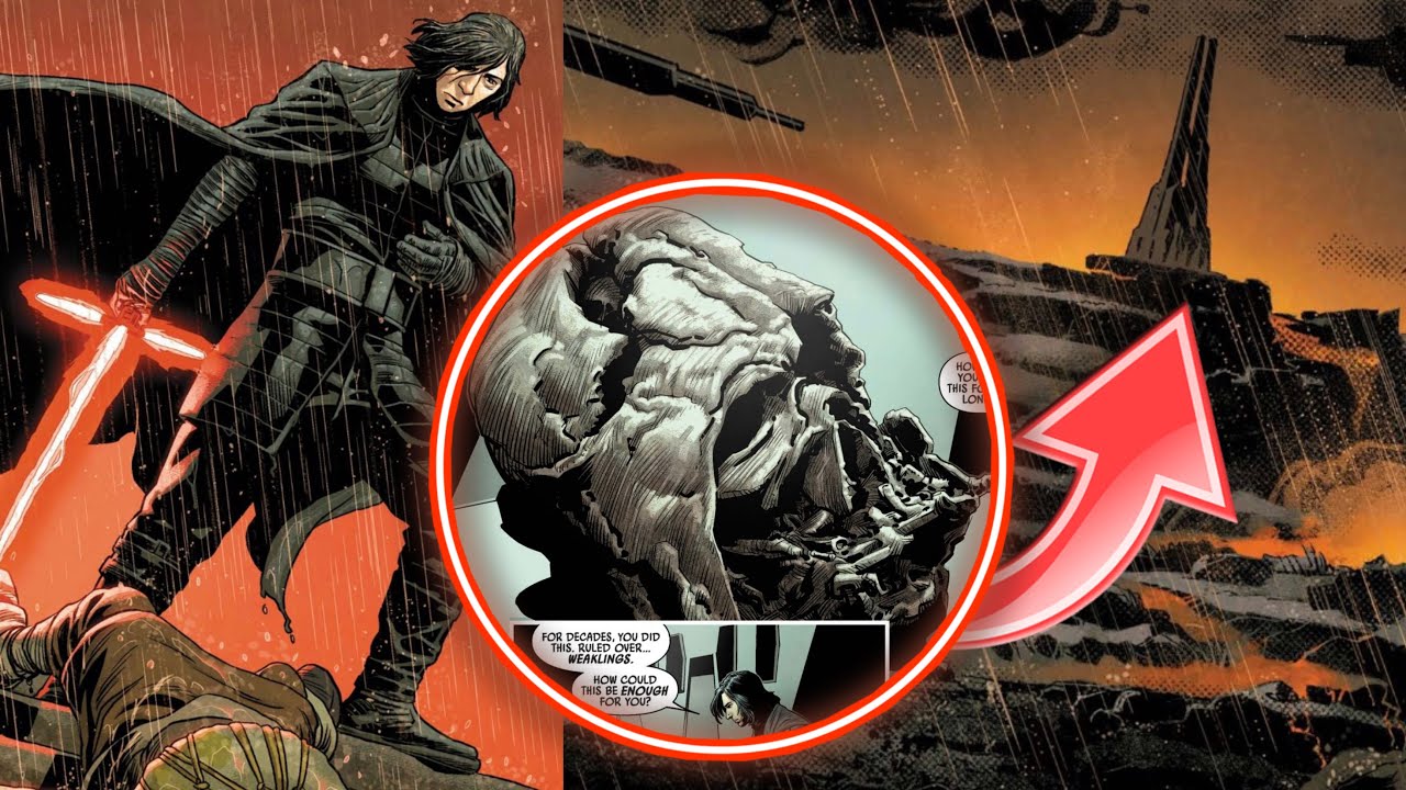 The Reason Kylo Ren went to Mustafar to erase Darth Vader from the past... (Canon)