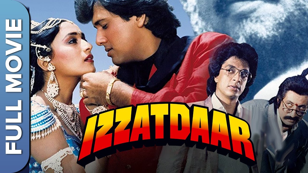 Izzatdaar (इज़्ज़तदार) Old Bollywood Movie | Govinda, Madhuri Dixit, Dilip Kumar, Anupam Kher