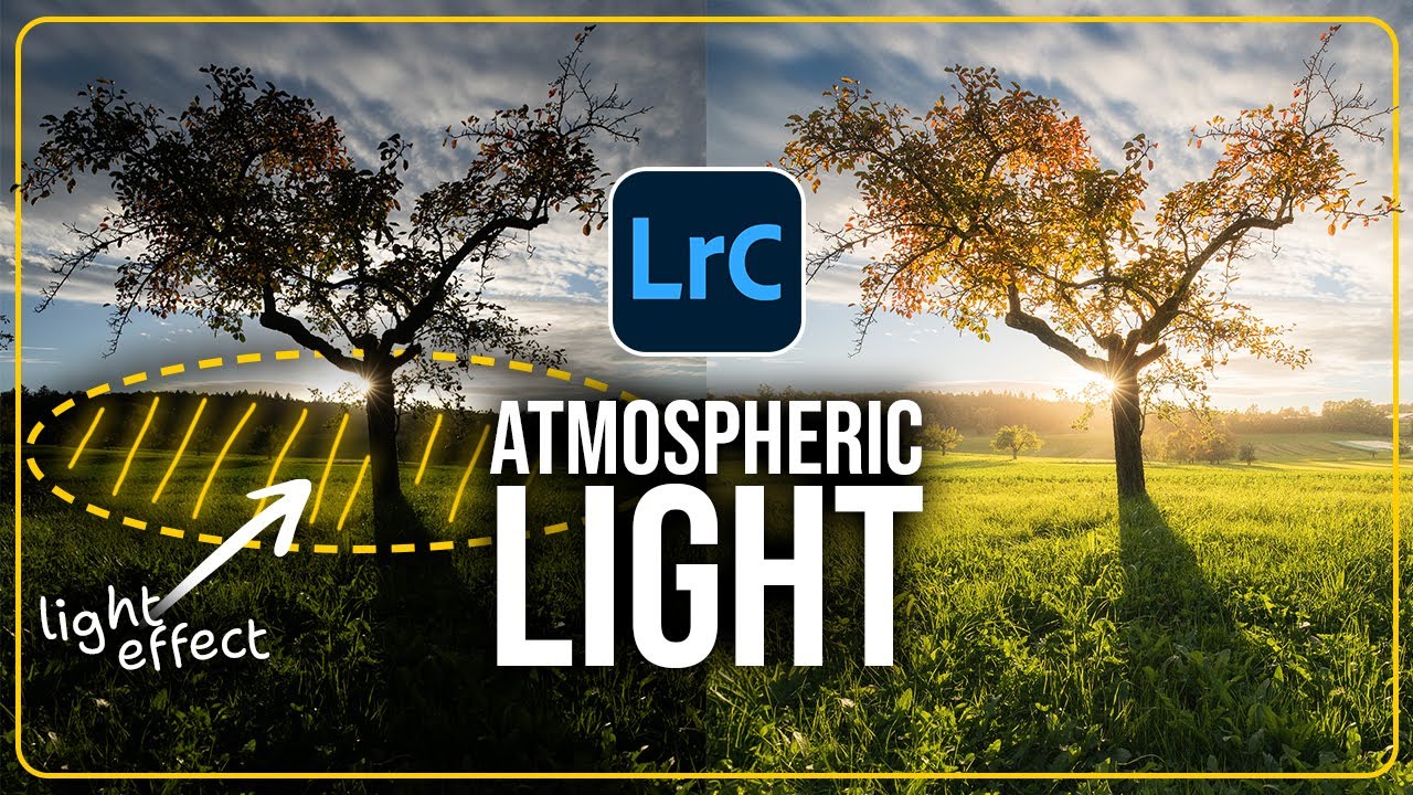 Create DEPTH with ATMOSPHERIC LIGHT in LIGHTROOM!