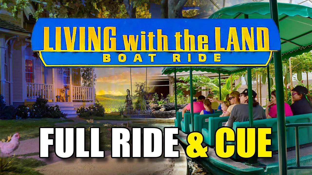 Living with the Land Boat Ride at EPCOT Walt Disney World [4K POV]