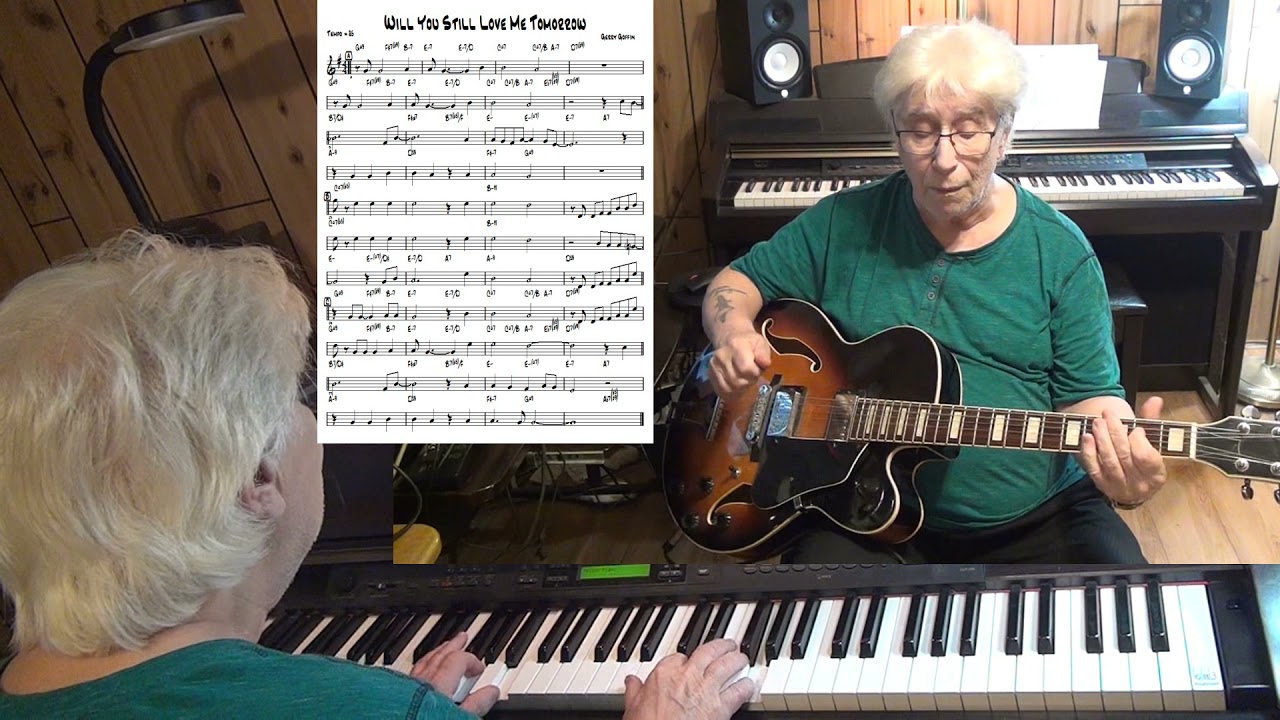Will You Still Love Me Tomorrow ( TvdH ) - Jazz guitar & piano cover ( Jerry Coffin )