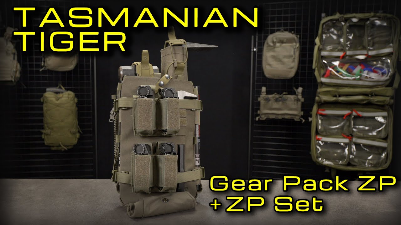 Tasmanian Tiger Gear Pack ZP + ZP SET  - Die neue Generation für Breacher