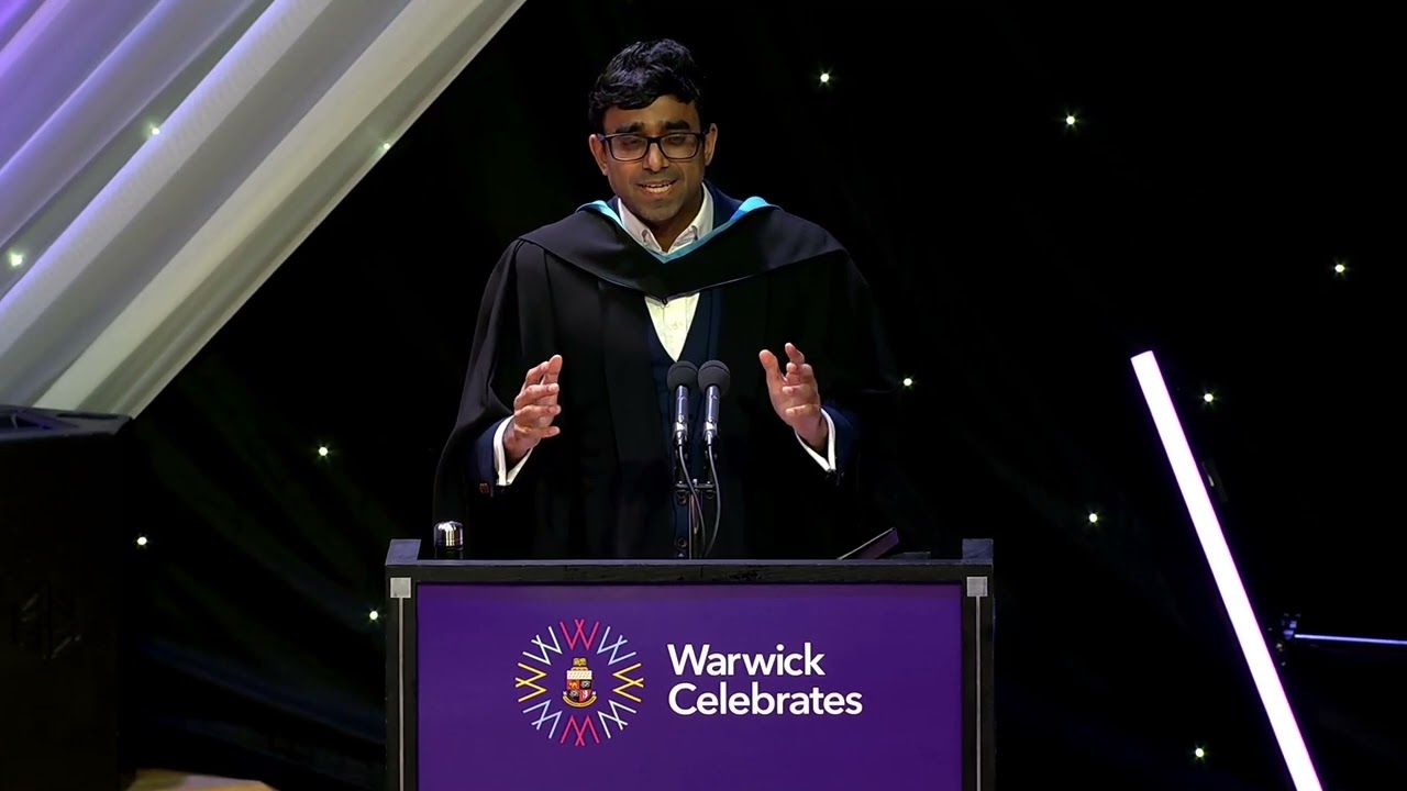 Graduation speaker Jan 2024 - Mahdi Shariff