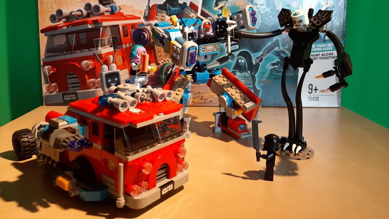 LEGO HIDDEN SIDE ОБЗОР - ФАНТОМНАЯ ПОЖАРНАЯ МАШИНА 3000 70436