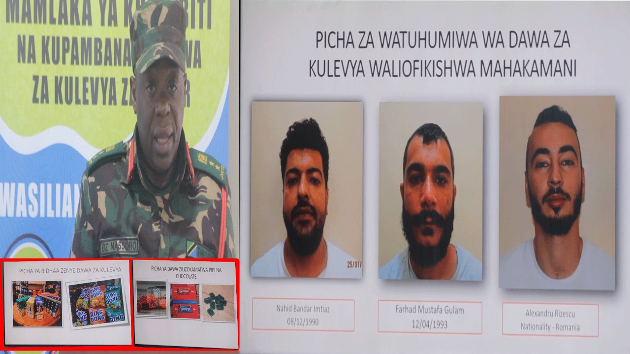 VITA VYATANGAZWA, MAPAPA WA DAWA ZA KULEVYA ZANZIBAR, WATATU MBARONI