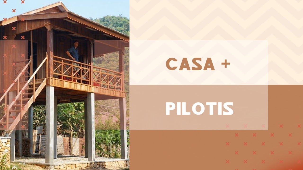 A singularidade de uma casa elevada sobre pilotis