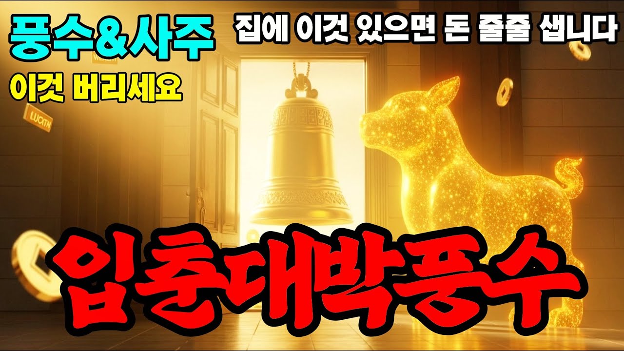 현관에 이것 보이면 당장 버리세요. 놔두면 집안 망하고 돈 줄줄 샙니다 버릴 것 vs 살것 #내면의운세 #풍수 #오늘의운세 #띠별운세 #2026년운세 #재물운 #횡재운