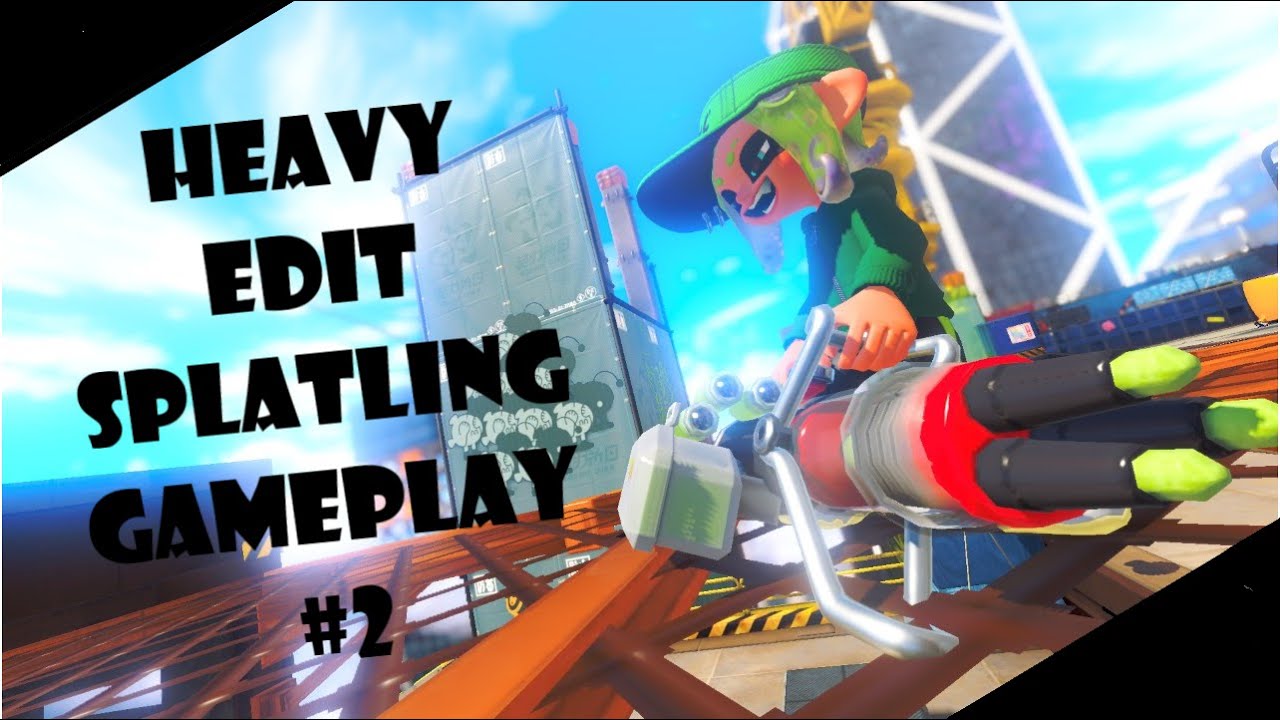 Heavy Edit Splatling Gameplay #2 - Splatoon 3 | Anarchy Battle (Rainmaker)