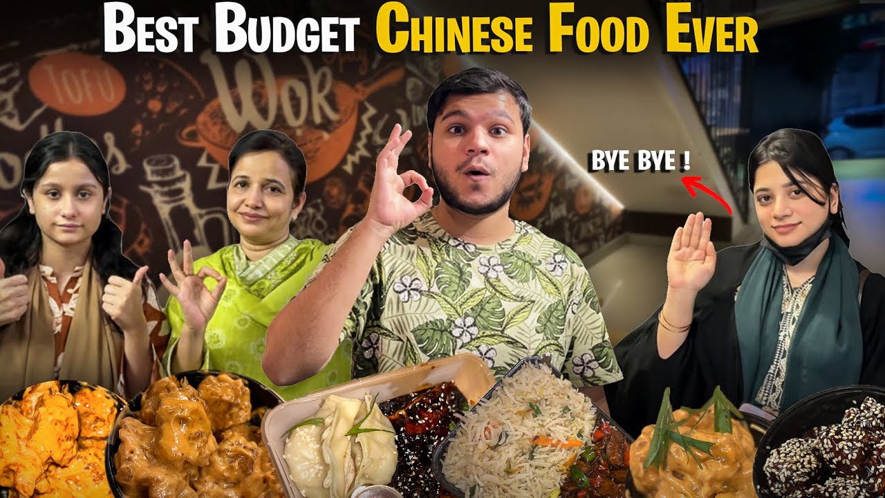 Momina mujhe chor kar chale gaye🥲| Itne kam paison me itna sara Chinese Food😍