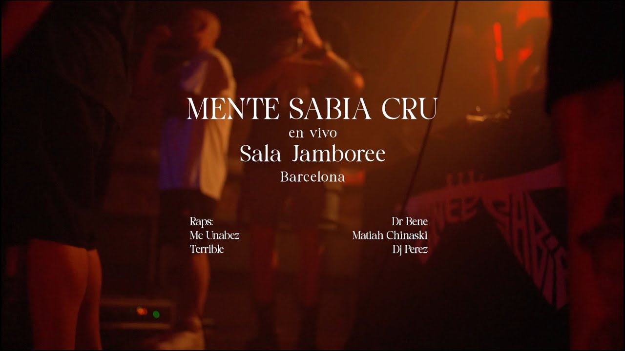 Mente Sabia Cru - LIVE Barcelona 2023