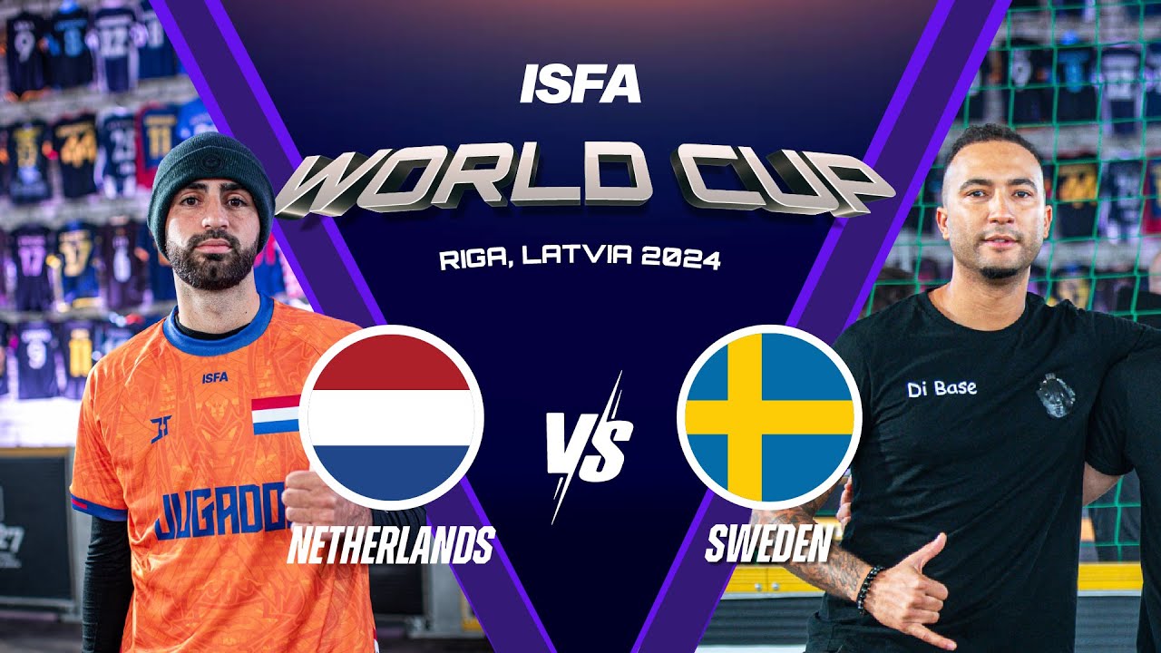 Netherlands v Sweden (Group D) | ISFA World Cup 2024 - 3v3 Street Football