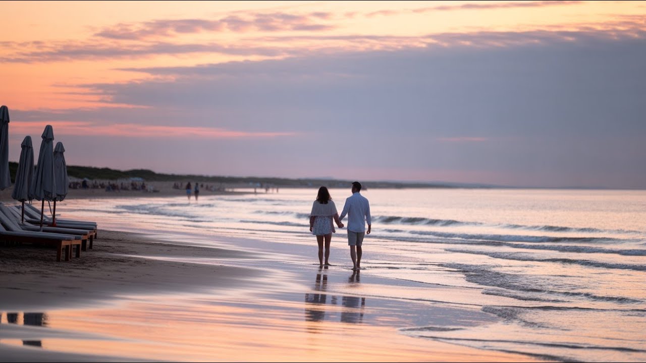 A Quiet Walk by the Sea | Cinematic Romantic Chill Music