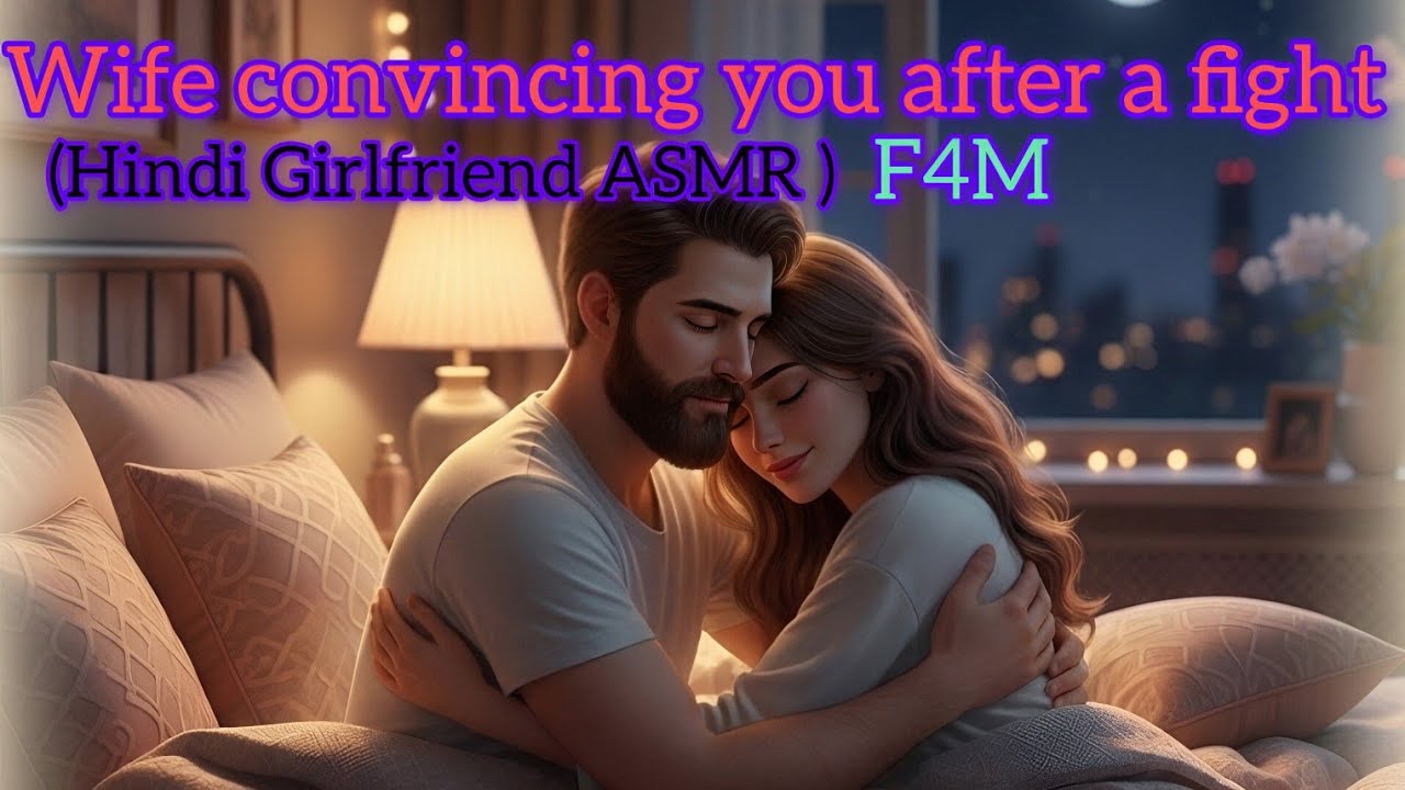 Your wife Convincing you after a Fight 🫂♥️ | comfort ASMR | Hindi Girlfriend ASMR F4M 