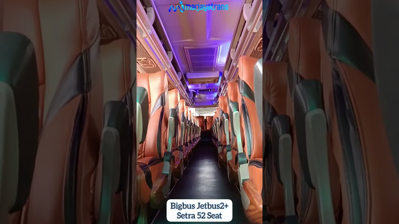 Teaser Jetbus2+ Setra 52 Seat I Marjaya Trans I Sewa Bus Pariwisata Bandung