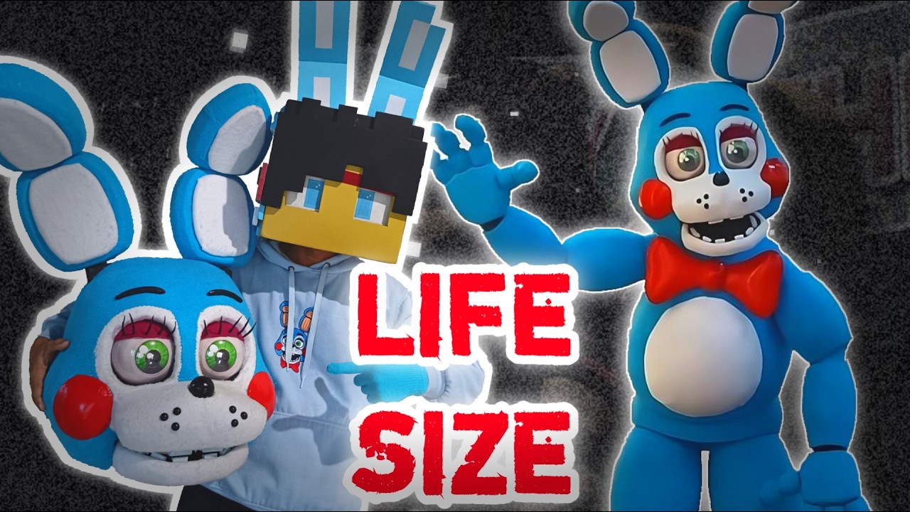 Begini Cara Aku Bikin Cosplay Toy Bonnie Menjadi NYATA!!!