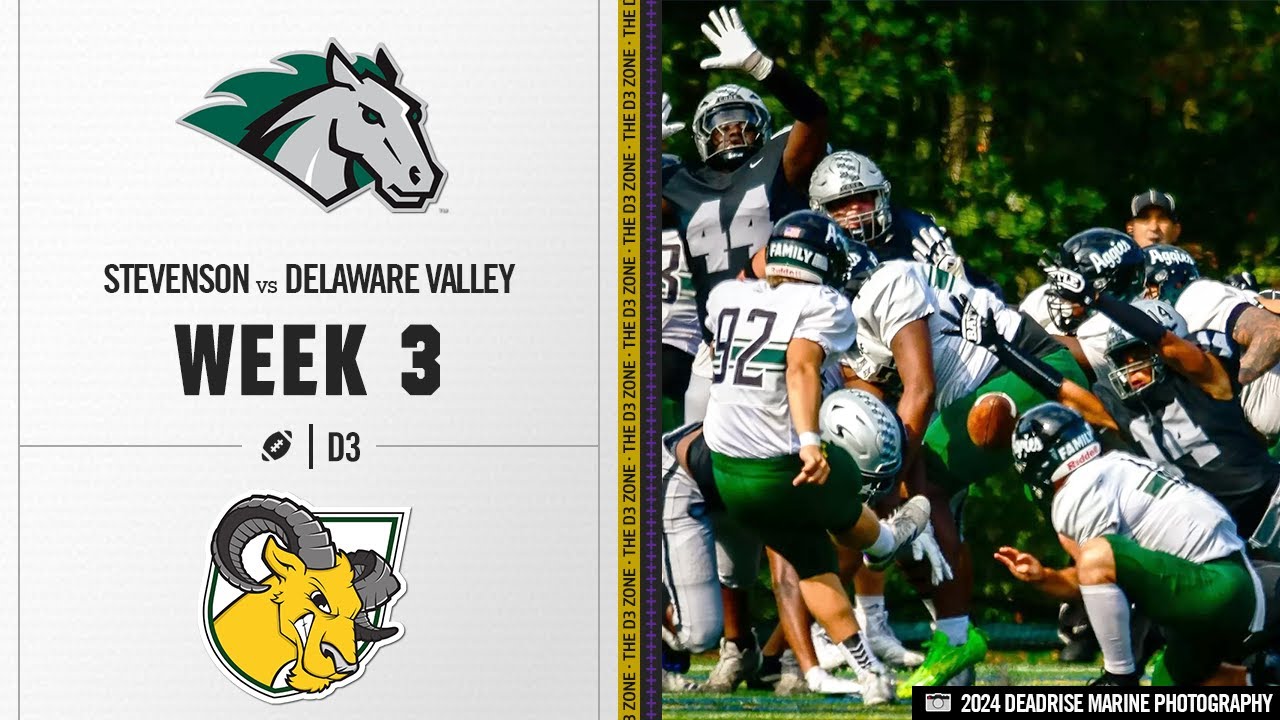 Stevenson vs. Delaware Valley Highlights | D3 College Football 2024
