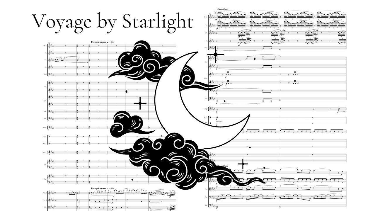 Voyage by Starlight 【for Orchestra | Sheet Music | original composition】