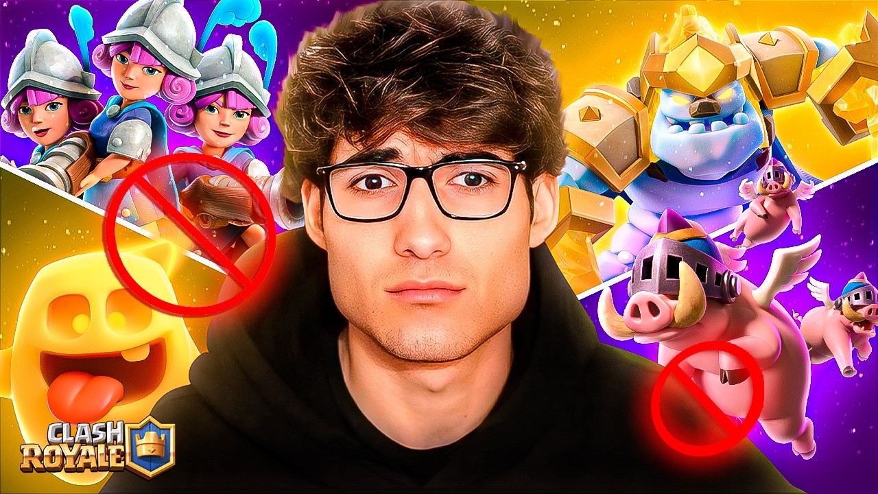 ❗❗ESTE MAZO DEBERÍA SER PROHIBIDO POR CLASH ROYALE🚫  *NO PIERDE*