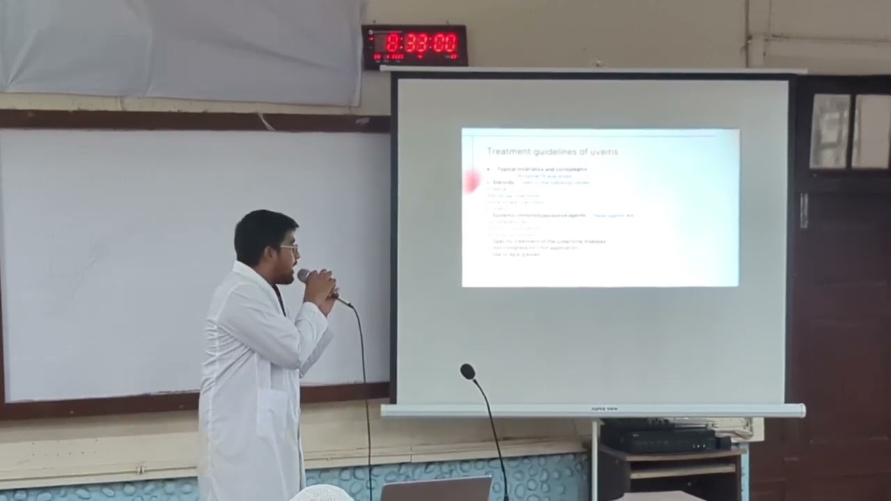 Corneal Ulcer, Uveitis, Acute Congestive Glaucoma Treatment | MBBS | Seminar On Red Eye| SBMC