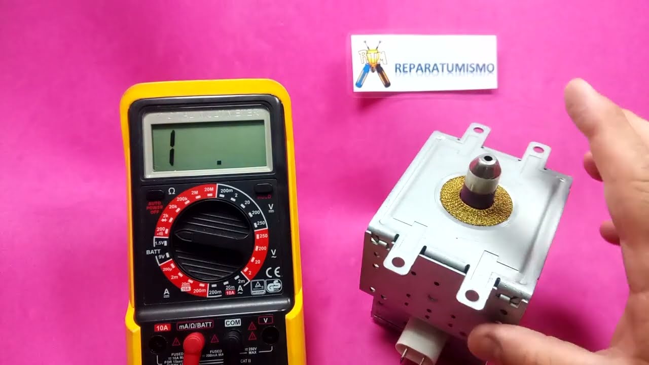 MAGNETRON HORNO MICROONDAS  ANTENA Y CARCASA DAN CONTINUIDAD ESTANDO OK  (VIDEO RESPUESTA)