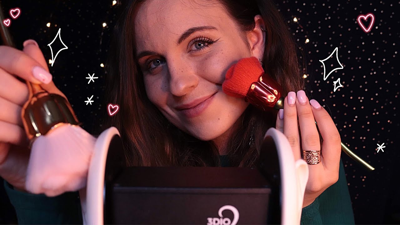 ASMR | Paradis pour tes oreilles 😍 Ear attentions, massage, mousse, pinceaux, ...