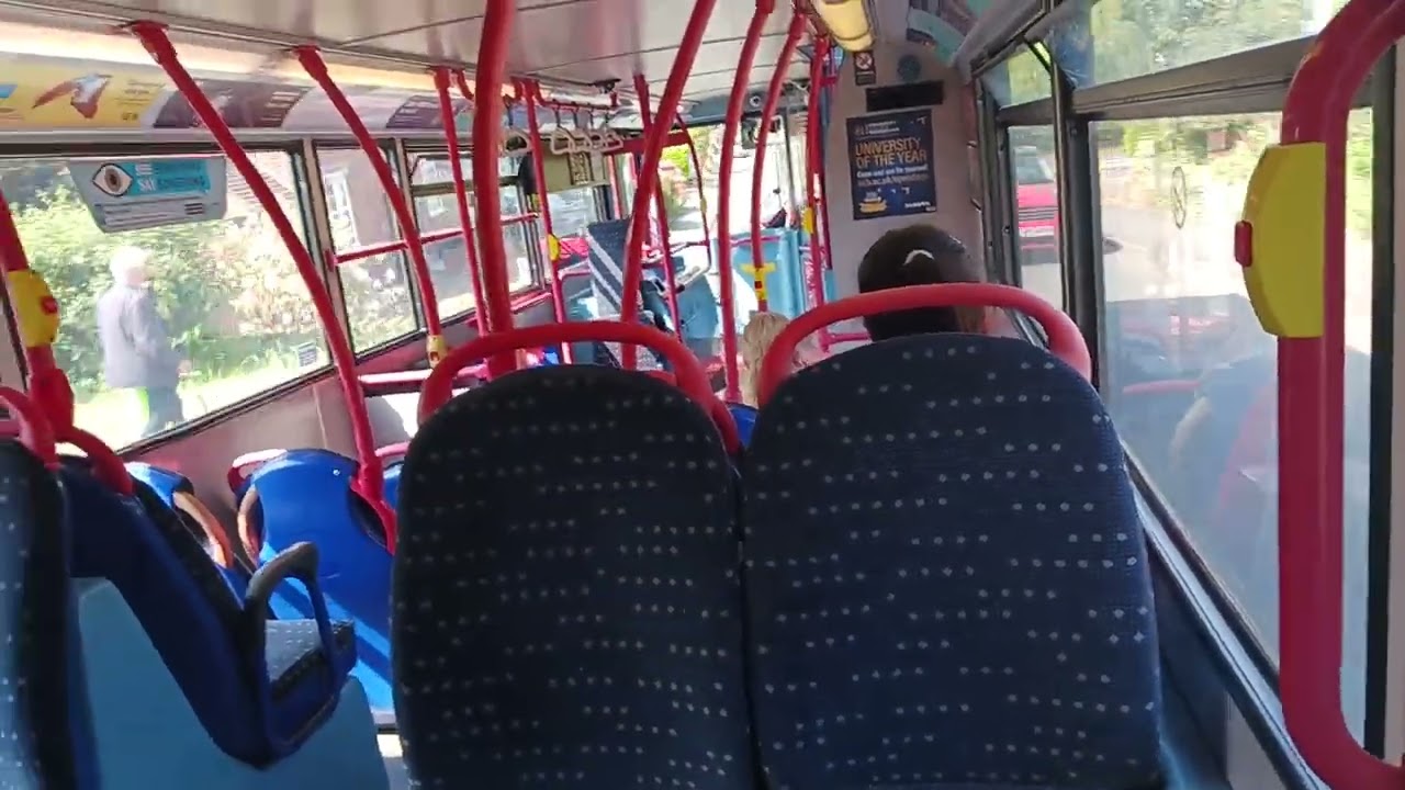 *Kickdown* National Express West Midlands Transbus Trident 2/Transbus ALX400 BL53EEW 4558 | Route 15