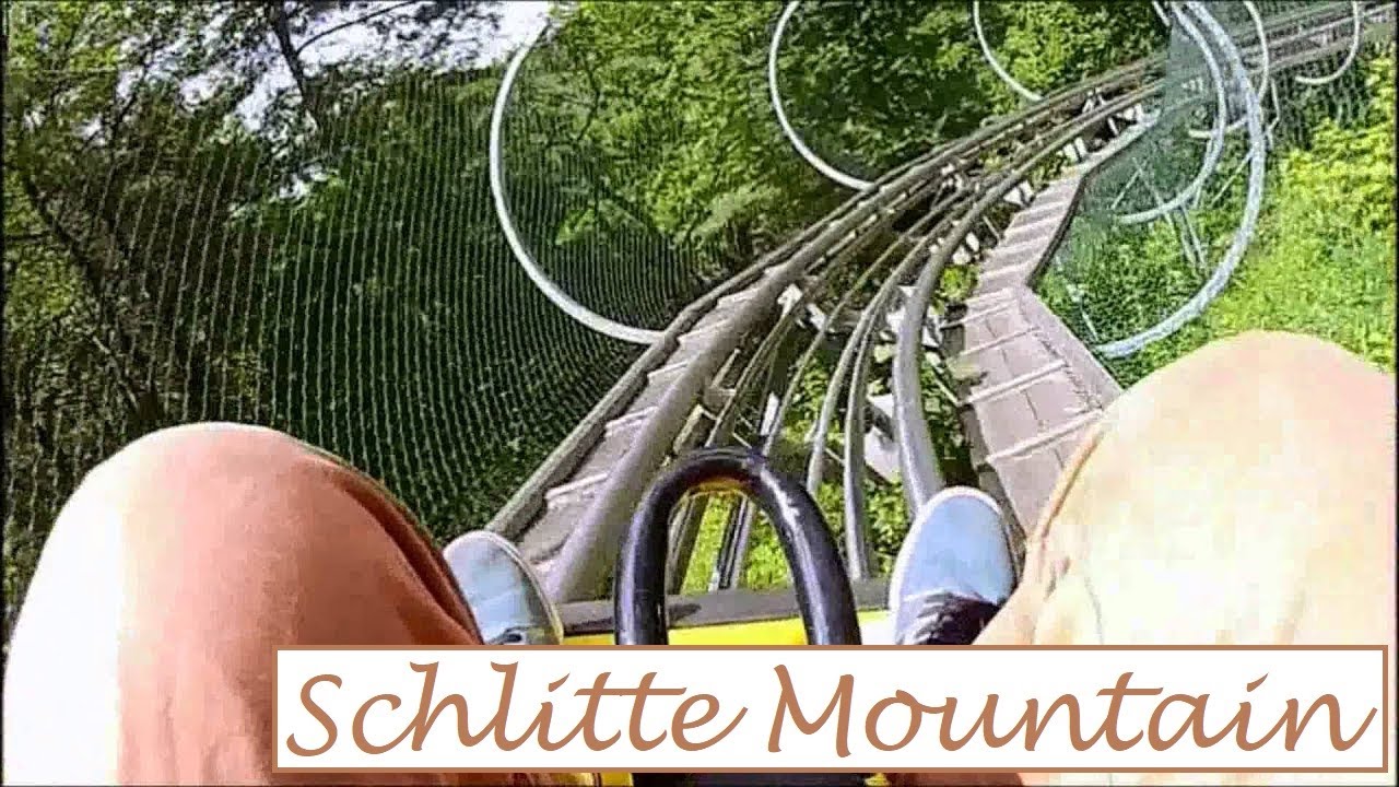 Schlitte Mountain - La Bresse/Vosges | Luge sur rails !