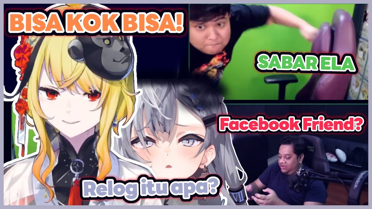 Bapak Bapak Gaptek Dicombo Anak PON Sukses Membuat Kesabaran Ela Dan Aldi Hilang
