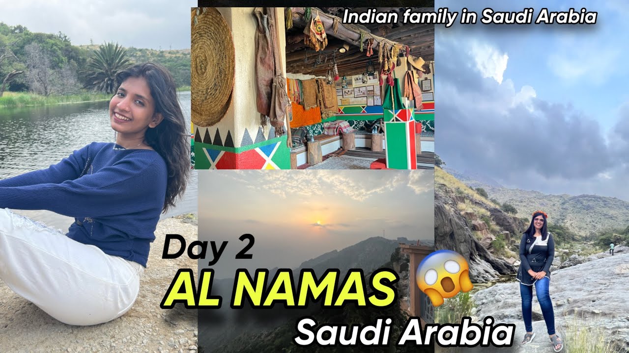 Al Namas Saudi Arabia Day 2 vlog❤️Wadi nazzer, Dar Dadooh Village 😍Hill Station in Saudi #vlogs 😱
