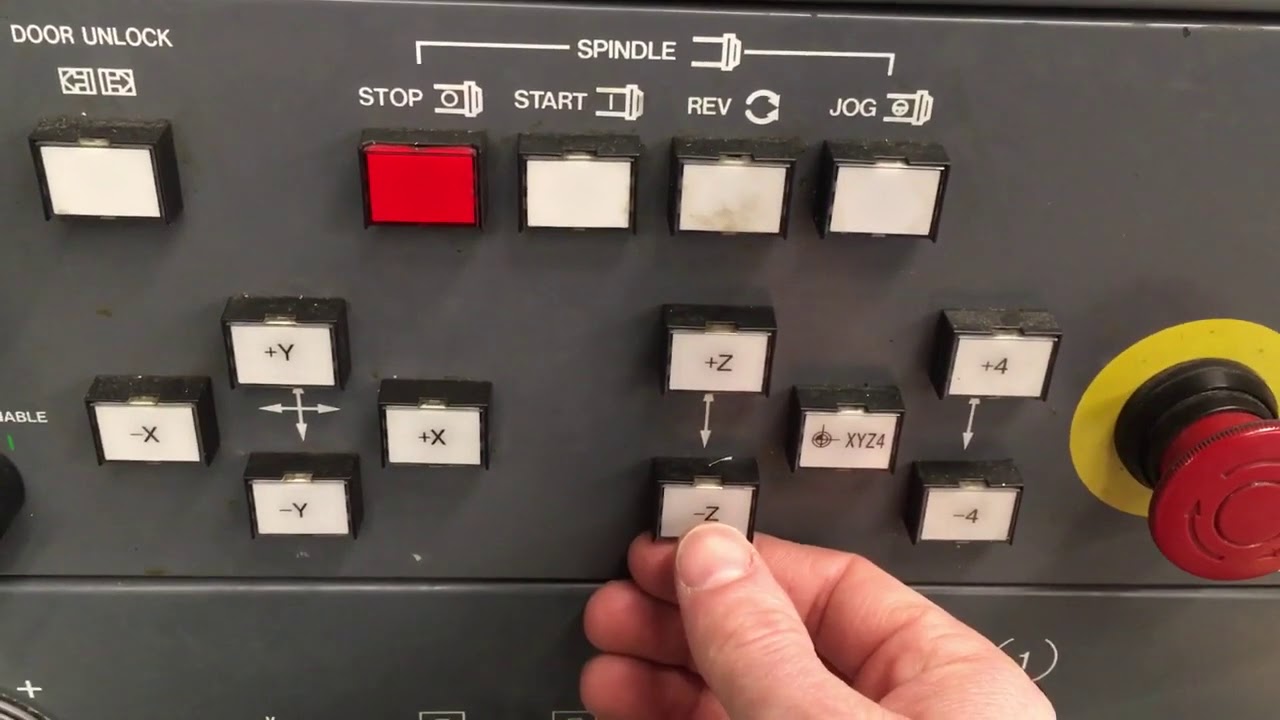 Démarrage de la machine
