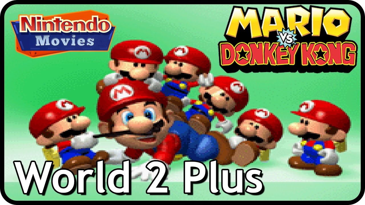 Mario vs. Donkey Kong - World 2 Plus Donkey Kong Jungle - 100% Walkthrough