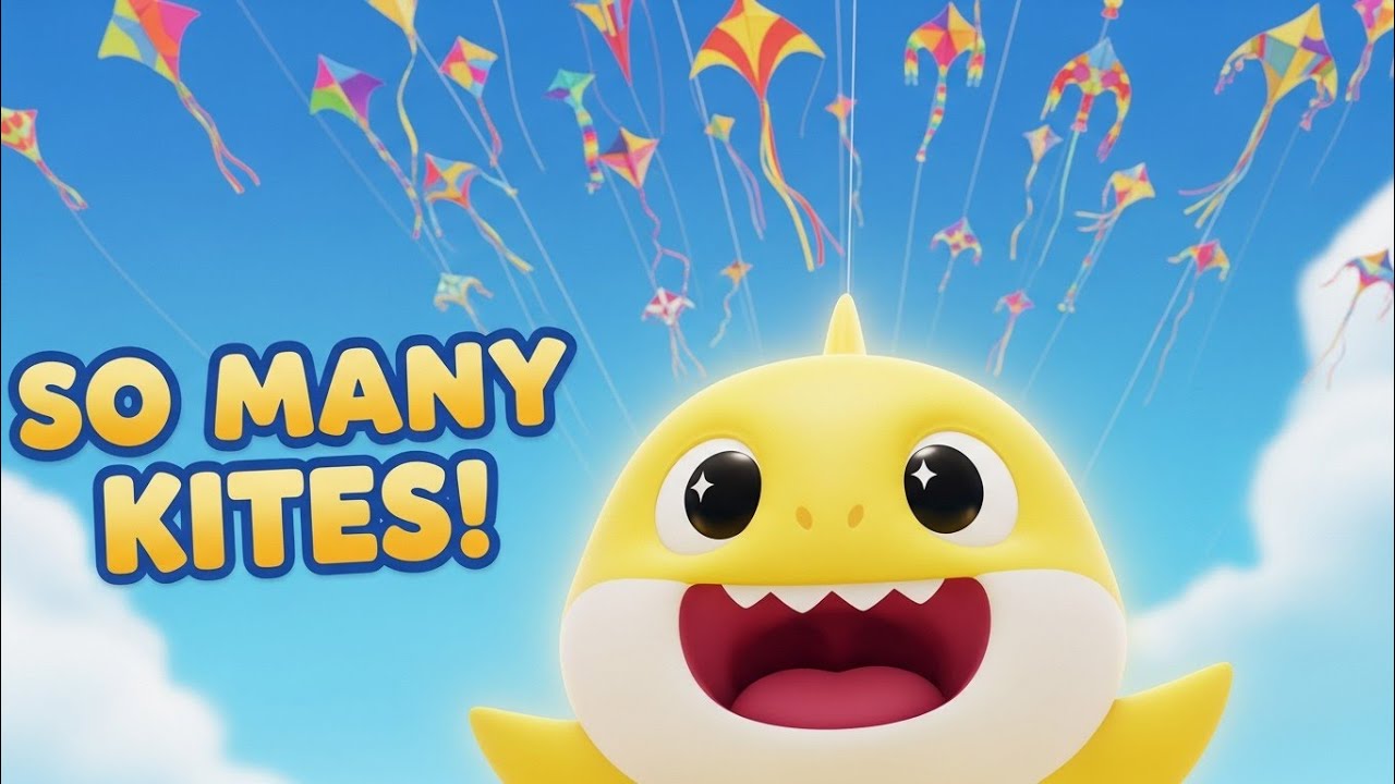 Baby Shark Discovers a Kite Festival 🪁🦈