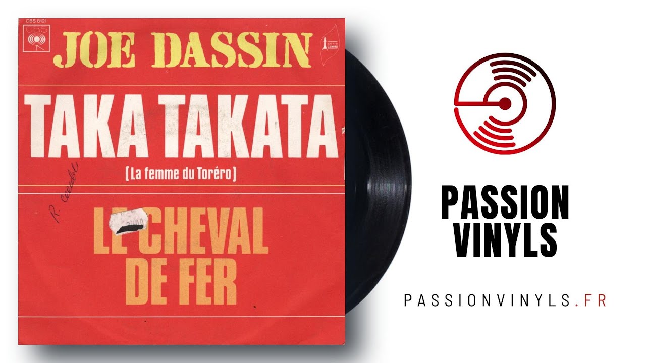 Joe Dassin - 1972 - Taka Takata (la Femme Du Toréro) - (Vinyl 45 Tours)