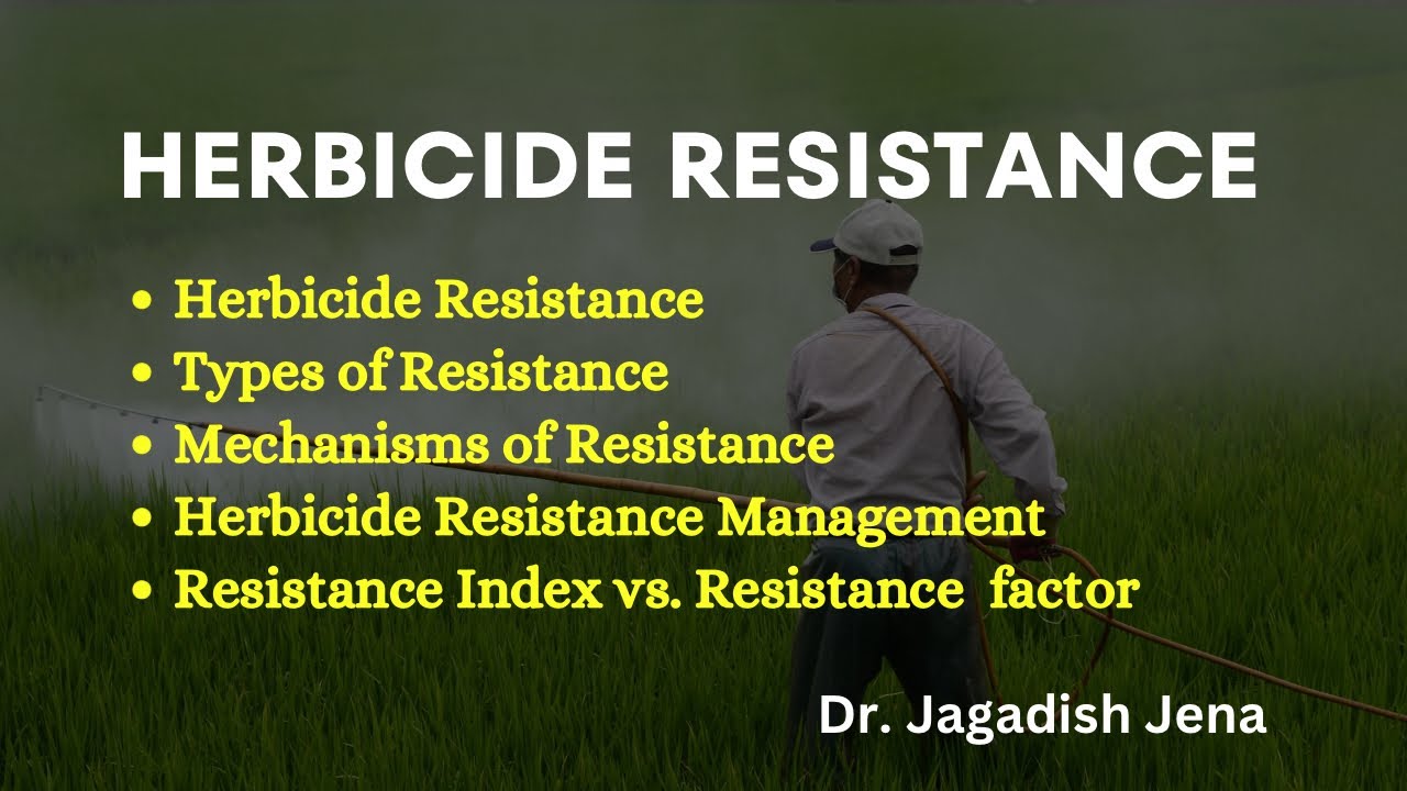 Herbicide Resistance | Types of resistance, mechanism & resistance management #herbicideresistance