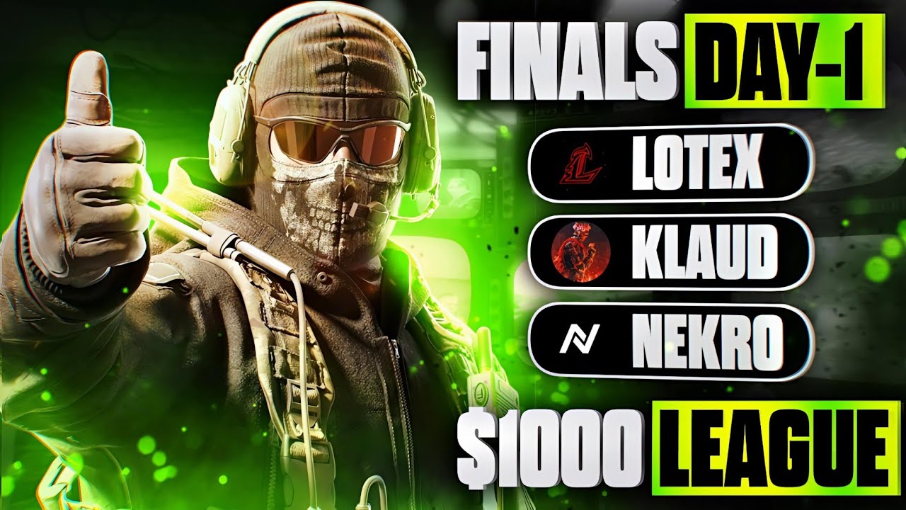 1000$ League FINALS (Day 1) w Lotex, Klaud, Nekro