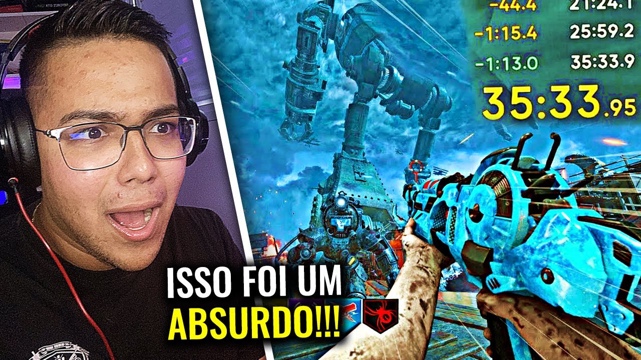 O Mais ABSURDO SPEEDRUN EASTER EGG em ORIGINS de BLACK OPS 2!!!